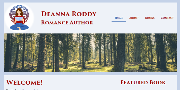 Deanna Roddy Romance website